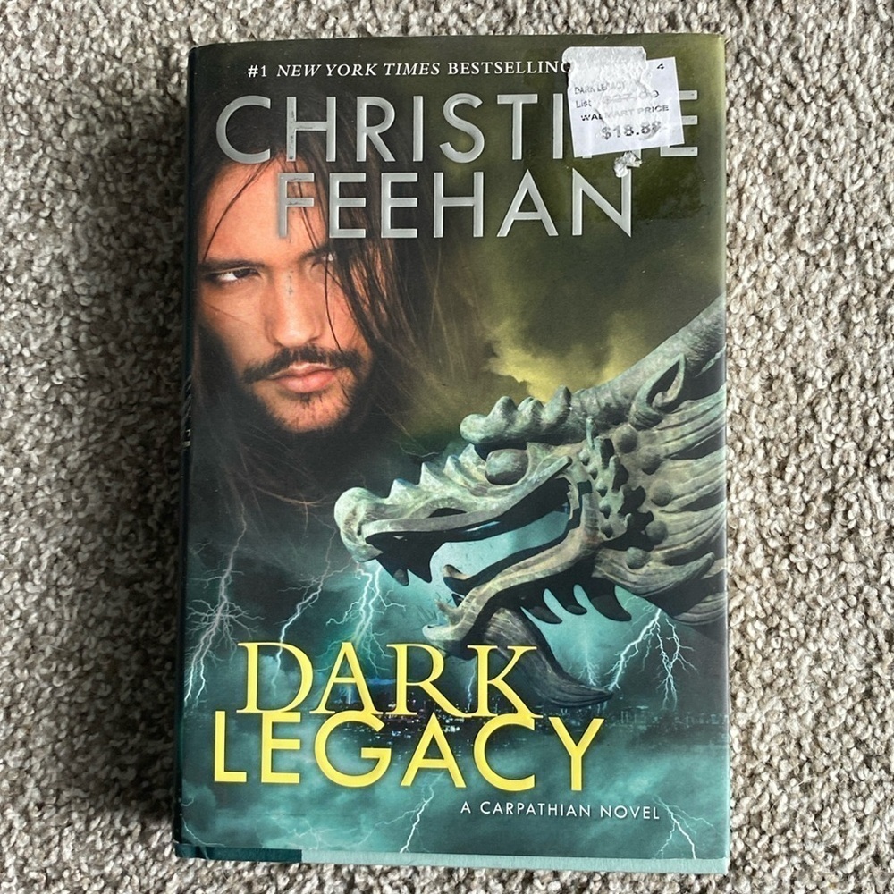 Dark Legacy by Christine Feehan Hardcover 2017 Carpathian Vampire Novel